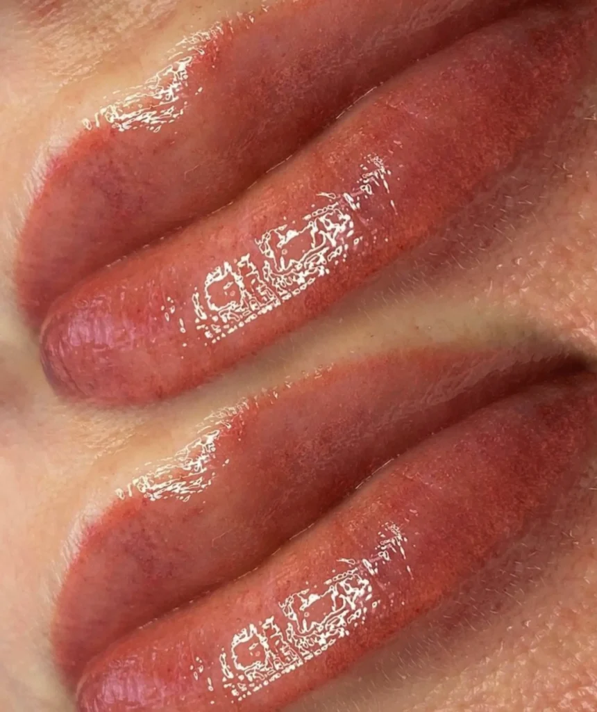 lip blush tattoo